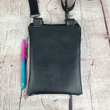 Horror Movie Faux Leather Crossbody Phone Bag