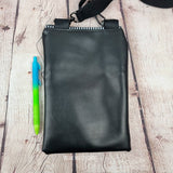 Freak Show Circus Faux Leather Crossbody Phone Bag