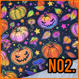 Neon Halloween women dolly pumps