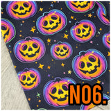 Neon Halloween women dolly pumps